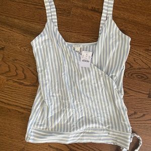 Jcrew cross front tank
